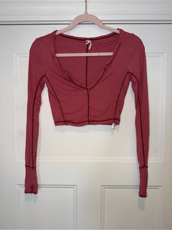 Urban Outfitters Tops - Urban Outfitters Out from Under Long Sleeve Ribbed Crop Top